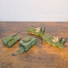 Vintage 1970s Matchbox Hotwheels Military Vehicles Lot of 4 Nice Condition