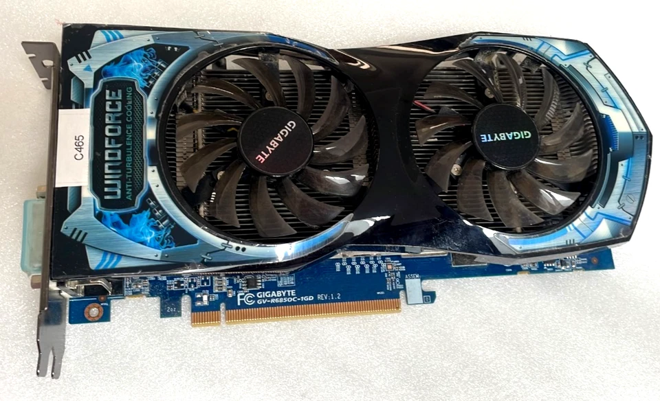 Gigabyte ATI Radeon HD6850 1GB GDDR5 PCI-E Express X16 Video Graphics Card - Image 4 of 4