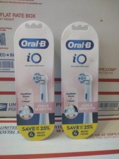 Oral B iO Gum & Sensitive Original Replacement Brush Heads 8 Count Lot Of 2