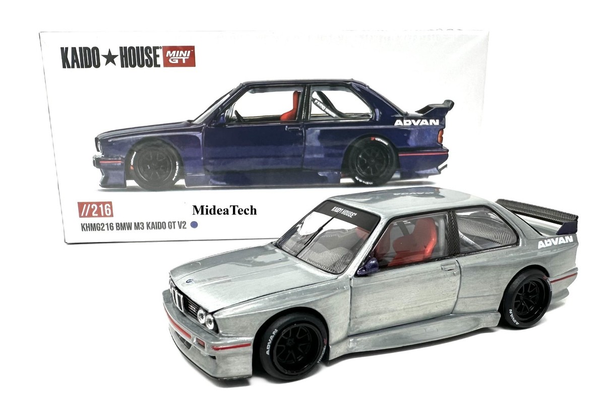 Chase! Kaido House x Mini GT 1:64 BMW M3 Kaido GT V2 Purple