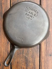 Wagner Ware Cast Iron #7 Smooth Bottom Skillet