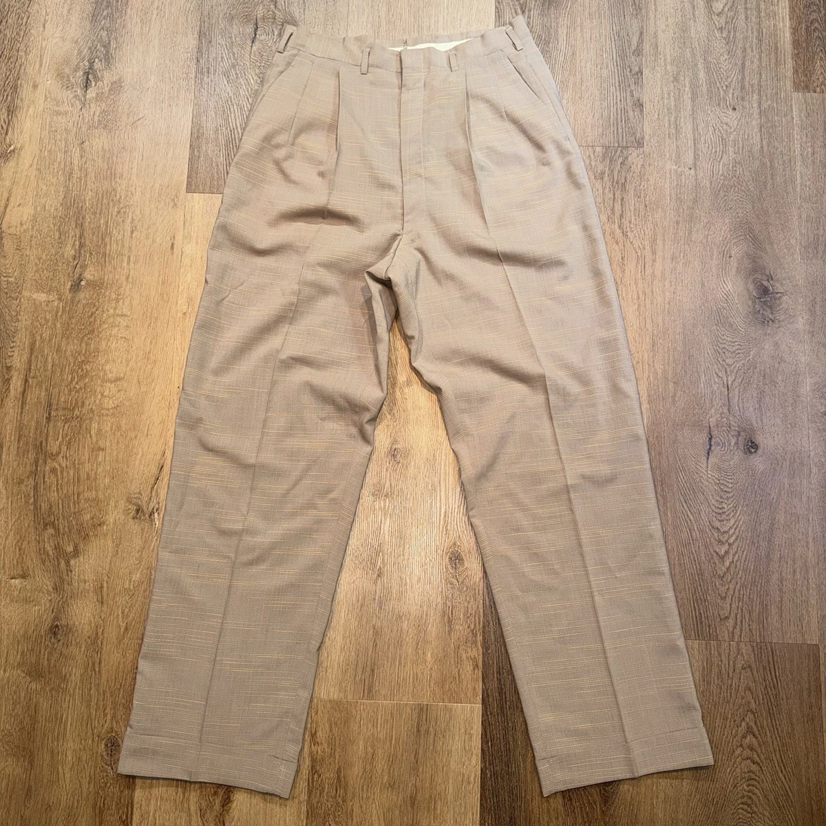 Wool Blend Brown Vintage Pants for Men for sale | eBay display picture 1