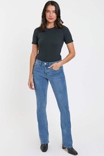 Women's High Rise Curve Confidence Bootcut Jeans