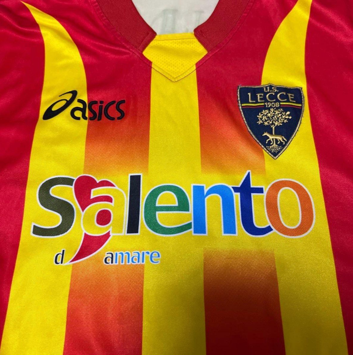 US Lecce 2005 2006 Official Long Sleeve Jersey Shirt Kit - Dalla