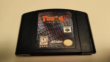 Turok 2: Seeds of Evil Black Cartridge AUTHENTIC Nintendo 64 (N64) Loose