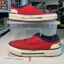 Size 5.5 - Vintage 90s Polo Sport Ralph Lauren Spell Out Fabric Sneaker Shoes