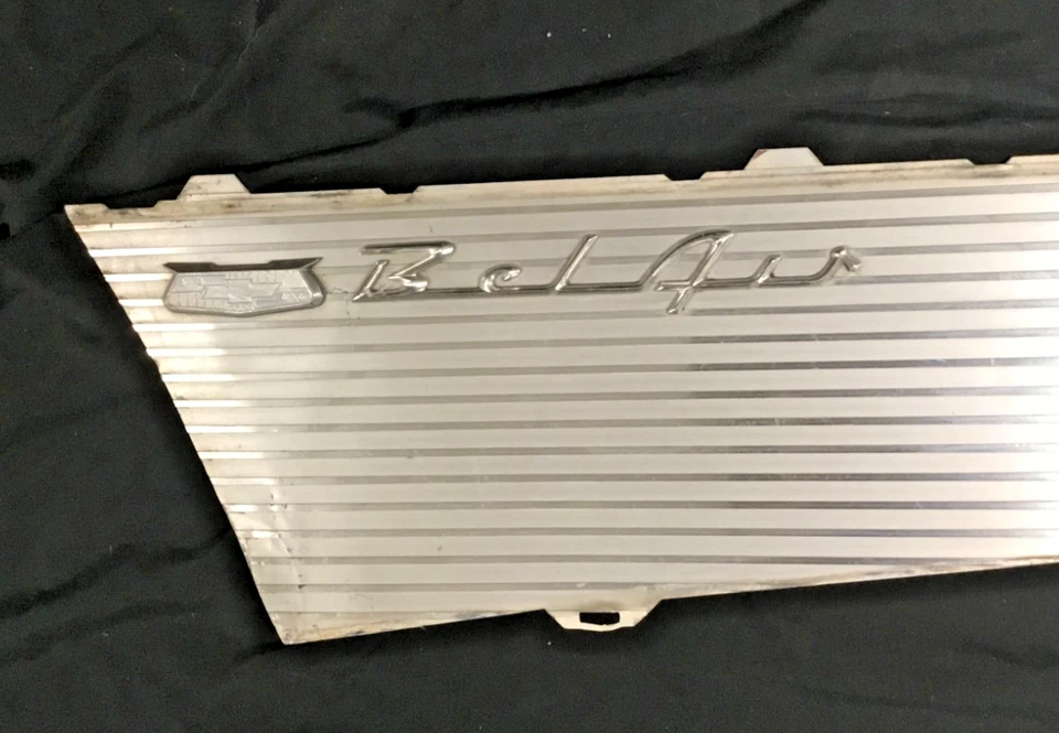 Chevy Bel Air 1957 panel lateral de aluminio inserción 2 puertas PS RH Foto 3 de 4