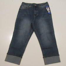 FRYE Amari Wash Cuffed Capri Jeans High Rise Size 10 Womens NWT