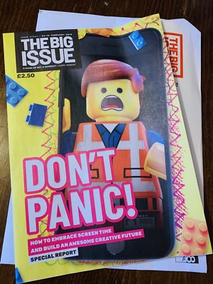 THE BIG ISSUE NO. 1344 DON T PANIC! 04 - 10 FEB 2019