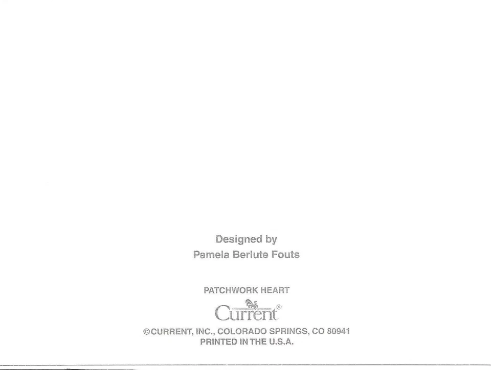 Buttons and Stitches Thank You Note Cards By Current - Set of 6 - Image 2 of 2