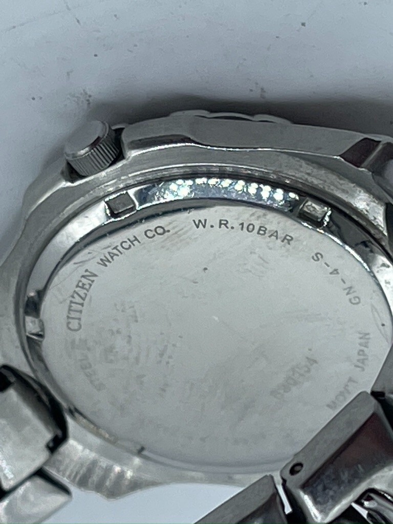 CITIZEN Quartz Watch WR100 Blue Face Dial Disney mickey mouse Needs