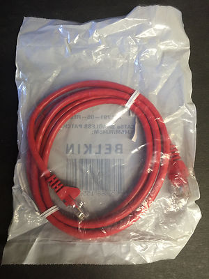 Belkin A3L791-05-RED-S CAT 5e 5 ft Patch cable
