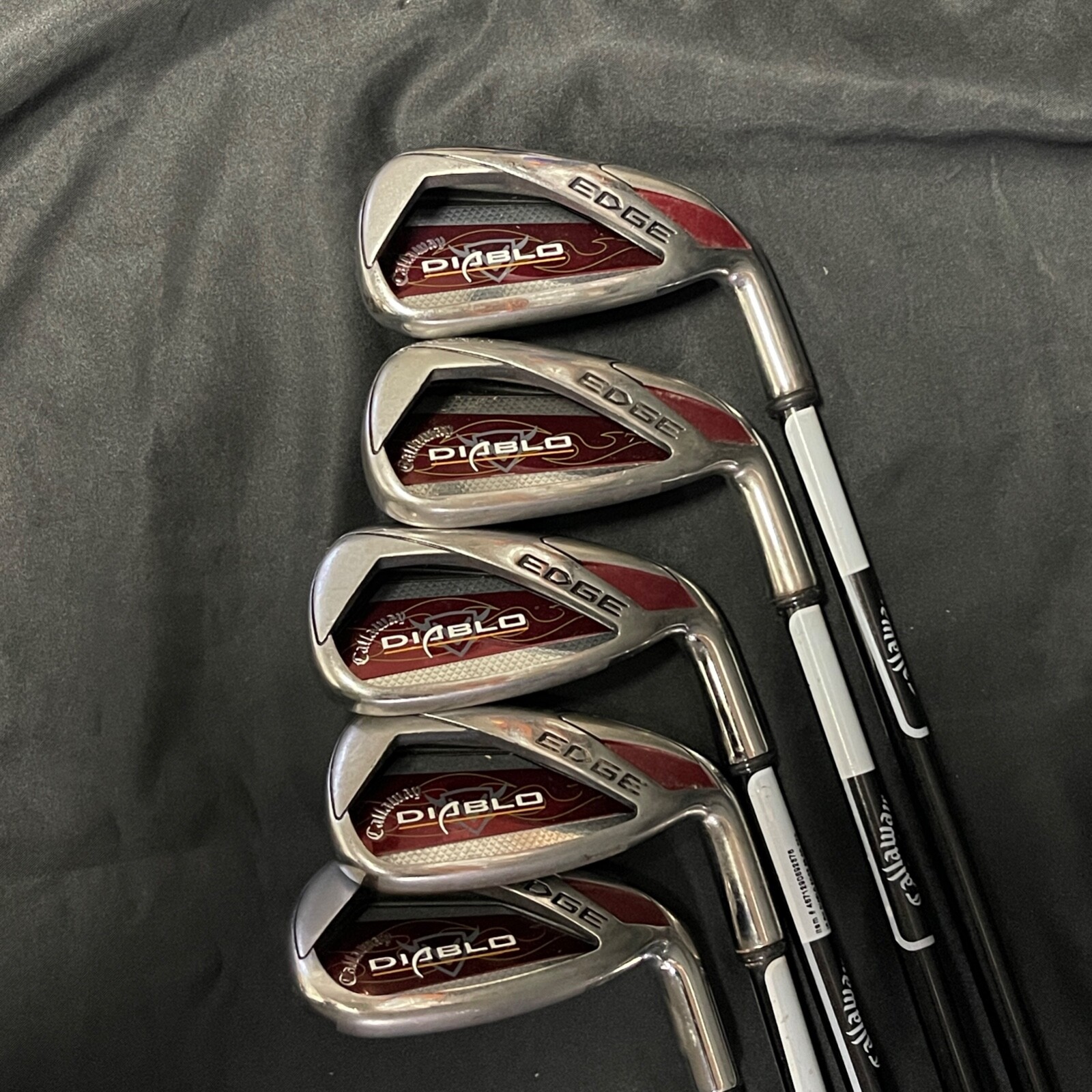 Callaway Diablo Edge Iron Set Regular Flex RightHanded Irons 69, SW