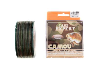 (1,70 / 100m) CARP EXPERT 600m CAMOU Mono Angelschnur Karpfenschnur Monofile 