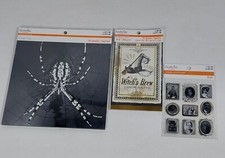 Halloween 3 Pk Craft Stickers Paper Scrapbooking Party Decor Poison Labels Xray
