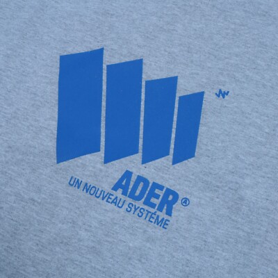 ADER ERROR AD logo unisex sweatshirt in grey size A2/L-XL | eBay