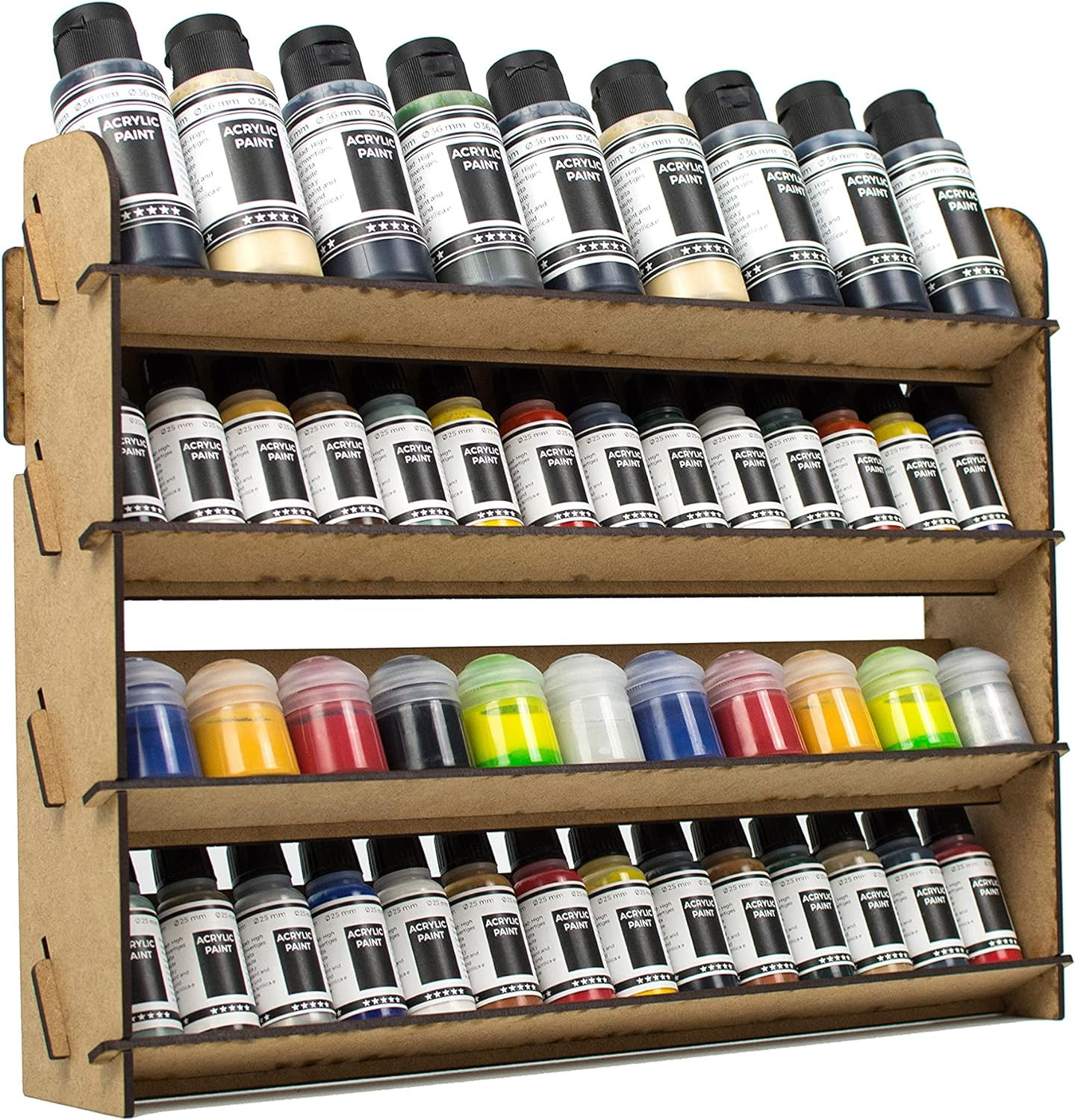 Paint Rack for Model Paints. Hobby Craft Citadel Vallejo Tamiya Army Wall Paint 