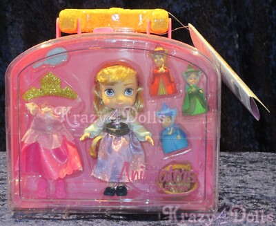 Disney Animators Collection Aurora セット Disney Animators' Collection Mini Doll Play Set Aurora Sleeping