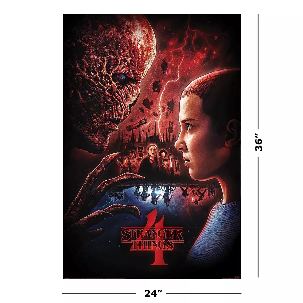 Stranger Things 5 The Final Season Eleven Ele Poster - Best Seller Shirts  Design In Usa