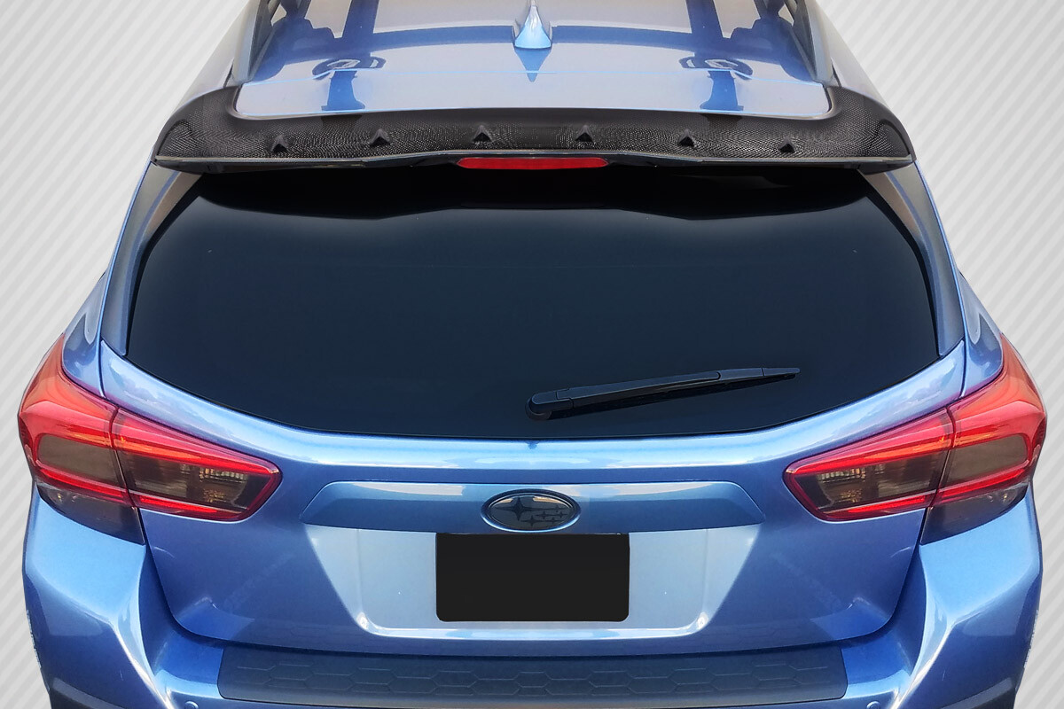 18-21 Fits Subaru Crosstrek STI Look Carbon Fiber Body Kit-Wing