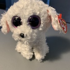 Ty Beanie Boos - PIPPIE the Poodle White Dog (6 Inch) W/ Tag