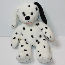 Build a Bear Workshop 16" White Dalmatian Puppy Dog Plush Stuffed Animal Toy