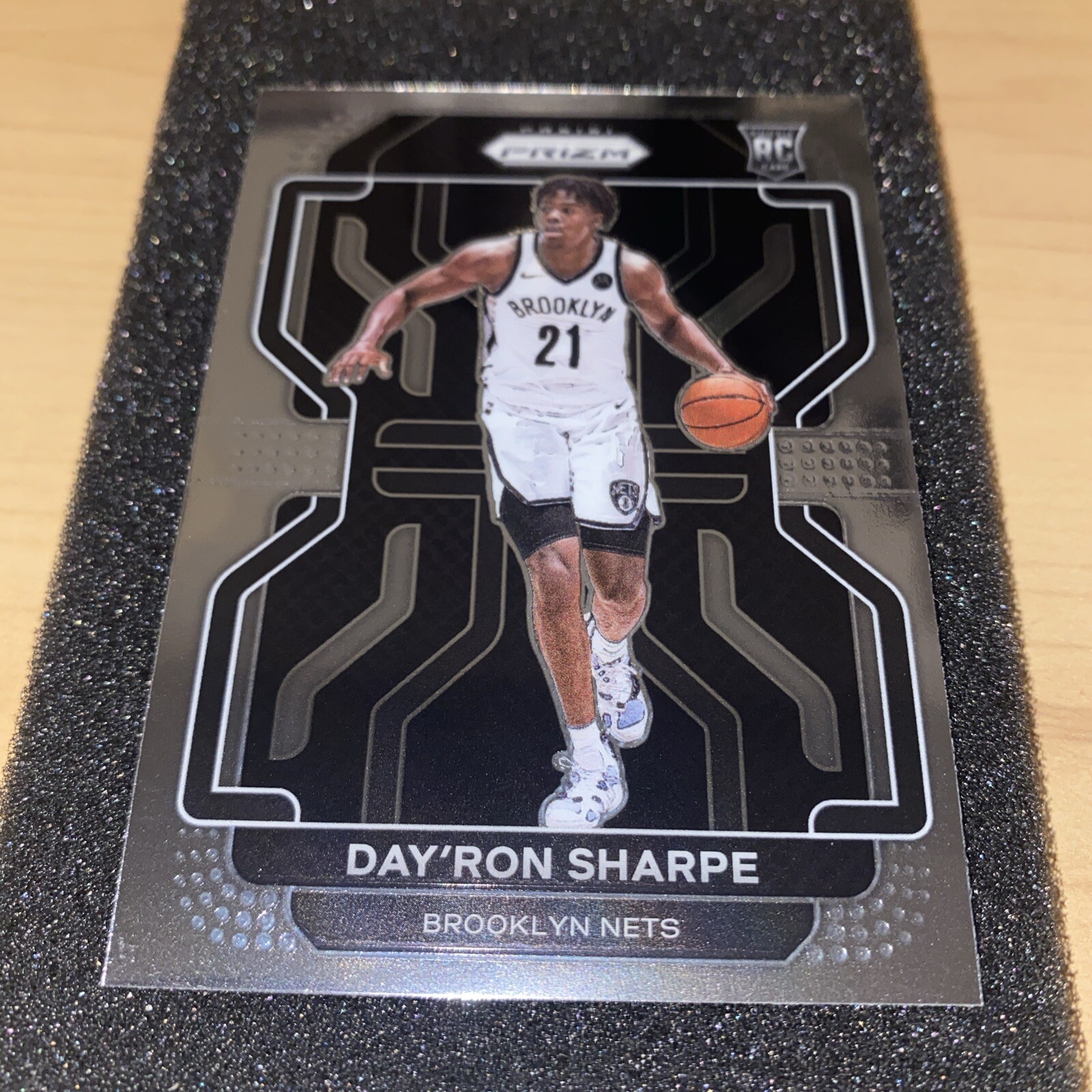 2021-22 PRIZM BASKETBALL DAY'RON DAYRON SHARPE ROOKIE RC #281 BROOKLYN NETS