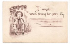 Love Romance Postcard Greetings Vintage c1910
