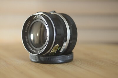 Soligor M42 35mm f2.8 Objektiv. Dies ist ein schönes Weitwinkelobjektiv in super Zustand