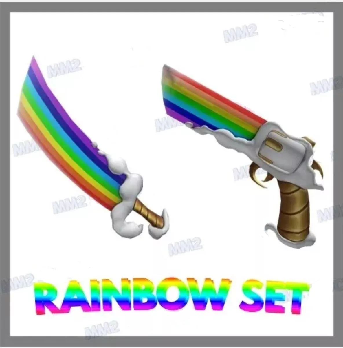 How to Get RAINBOW BUNDLE in Murder Mystery 2 