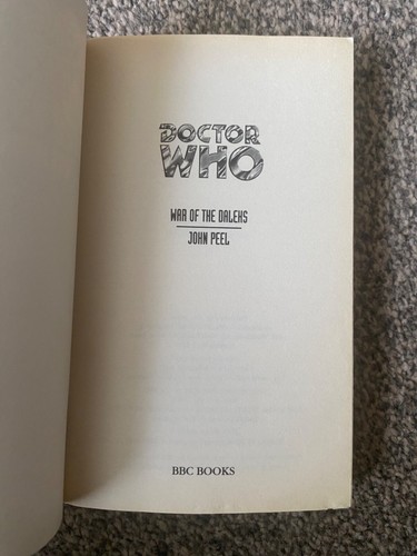 Doctor Who Past Doctor Adventures Variation Listing BBC Books Vintage Books 100+ - Picture 53 of 451