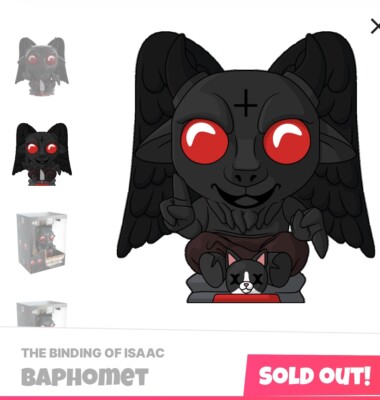 Youtooz * Baphomet * Guppy's Head * Vinyl * NEW *Sold Out* The