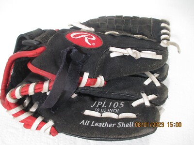 Rawlings Junior Baseball Glove Mitt JPL105 Pro Lite 10.5  Right Hand Throw