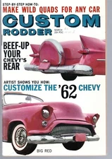 Custom Rodder Magazine ~ March 1962 ~ 8" x 5.5"
