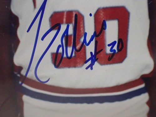 NBA TREE ROLLINS # 30 Detroit Pistons 8x10 Color Photo Hand-Signed Autographed - Picture 2 of 5