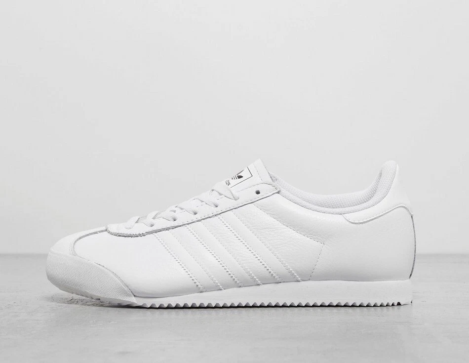 adidas Originals K 74 Iconic Leather Shoes in White UK 12