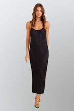 NEW MinkPink MINKPINK Womens Livia Midi Dress - Black