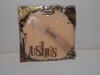 Vintage Victoria-Vogue Lushus Powder Puff #129V New Open Package