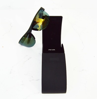 Prada Sport, Olive Green matt Frame . Mirrored Lens SPS 17U 68