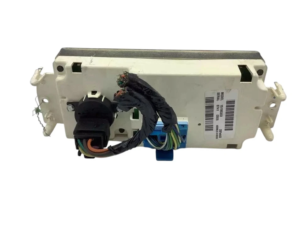 Control de calefacción de aire acondicionado 2003-2009 para Chevrolet Trailblazer, Buick Rainier, GMC Envoy Foto 4 de 4