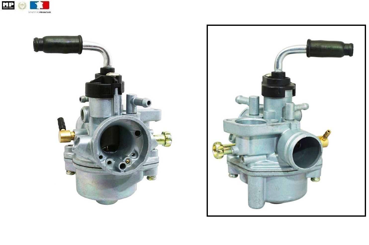 Carburateur PHBG 17.5 souple évite les fuites d'essence sur moto Derbi