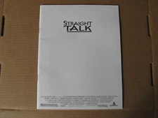 STRAIGHT TALK press kit - Dolly Parton, James Woods, Griffin Dunne - 1 photo