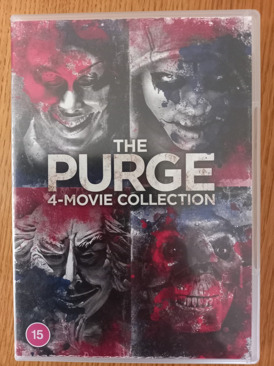 THE PURGE COLLECTION DVD FILMS PURGE ANARCHY ELECTION YEAR