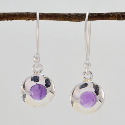 ideal Amethyst 925 Sterling Silver Purple Natural jewellery US gift