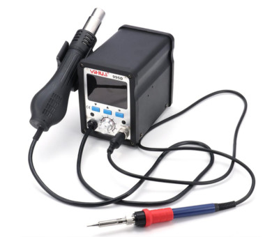 220V YIHUA 995D  2 in 1 720W LCD SMD Rework Station With Soldering Iron