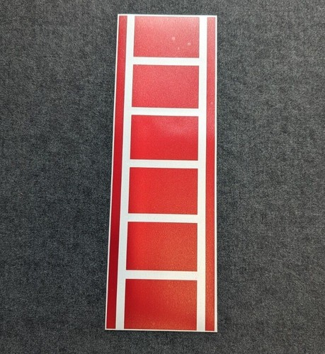 285MM x 90MM SHEET REFLECTIVE CHEVRON STICKERS - CHOOSE YOUR COLOUR - Picture 6 of 8