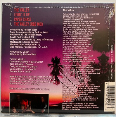 Coach / Pelican West : Livin' It Up (CD EP Card Sleeve) *Rare OOP