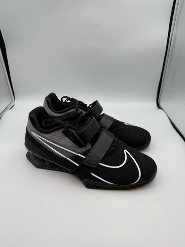 Nike Romaleos 4 'Black White' Weightlifting Shoes Men's Size 8