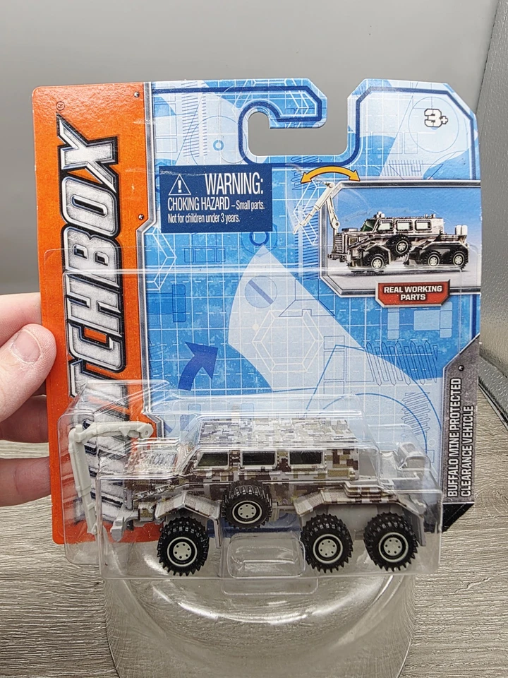 2012 Matchbox Buffalo Mine Protected Clearance Vehicle Diecast Sealed (A) - Image 3 of 4