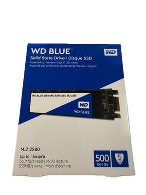 Western Digital Blue 3D NAND 500GB Internal (WDS500G2B0B) SSD
